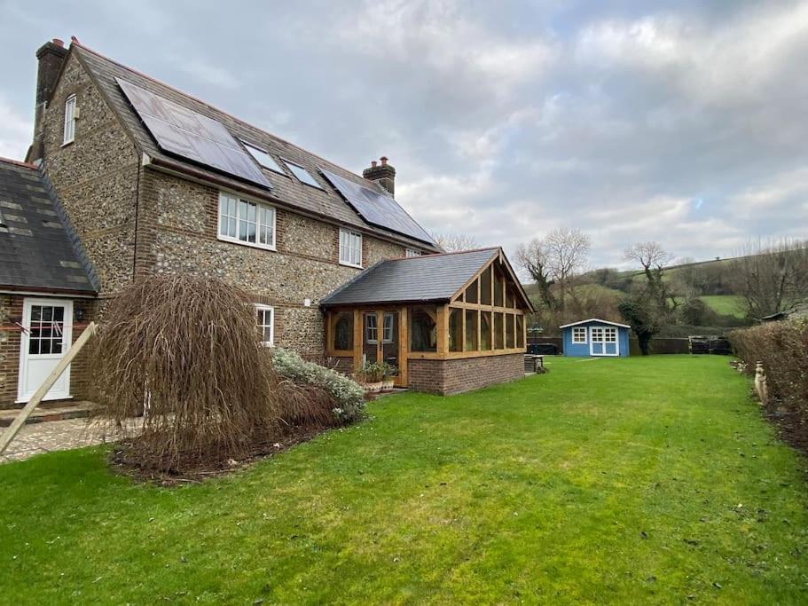 Eco-Friendly Dorset Cottage With Spa Set In Heart Of Countryside Sydling St Nicholas Eksteriør billede