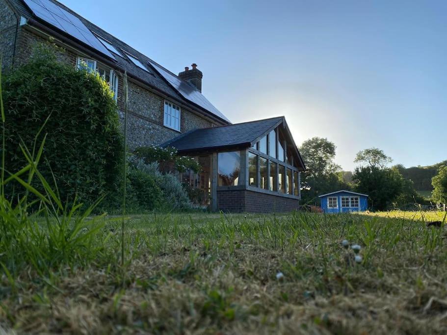 Eco-Friendly Dorset Cottage With Spa Set In Heart Of Countryside Sydling St Nicholas Eksteriør billede
